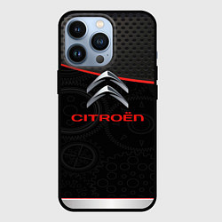 Чехол для iPhone 13 Pro Citroen auto car, цвет: 3D-черный