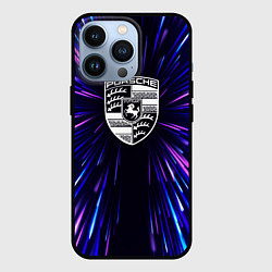 Чехол для iPhone 13 Pro Porsche neon energy, цвет: 3D-черный