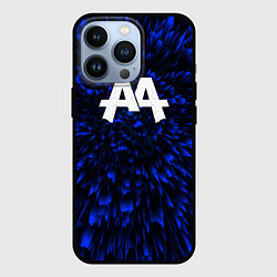 Чехол для iPhone 13 Pro Asking Alexandria blue energy, цвет: 3D-черный