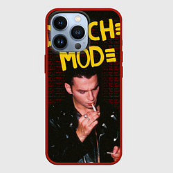 Чехол для iPhone 13 Pro Depeche Mode - Dave, цвет: 3D-красный