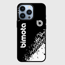 Чехол для iPhone 13 Pro Bimoto - следы от шин, цвет: 3D-черный
