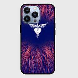 Чехол для iPhone 13 Pro Bon Jovi red energy, цвет: 3D-черный