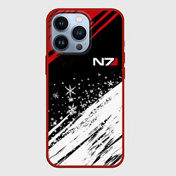Чехол для iPhone 13 Pro Mass Effect - Merry Christmas, цвет: 3D-красный