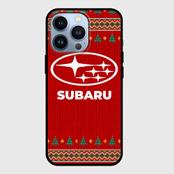 Чехол для iPhone 13 Pro Subaru new year, цвет: 3D-черный