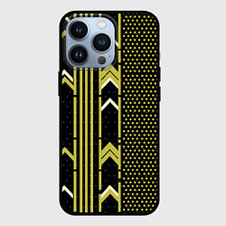 Чехол для iPhone 13 Pro Закулисье классика на чёрном фоне, цвет: 3D-черный