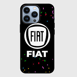 Чехол для iPhone 13 Pro Fiat конфети, цвет: 3D-черный