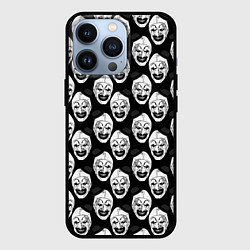 Чехол для iPhone 13 Pro Funny terrifier clown Art, цвет: 3D-черный