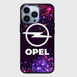 Чехол для iPhone 13 Pro Праздничный Opel, цвет: 3D-черный