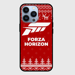 Чехол для iPhone 13 Pro Новогодний Forza Horizon с оленями, цвет: 3D-черный
