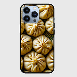 Чехол для iPhone 13 Pro Хинкали, цвет: 3D-черный