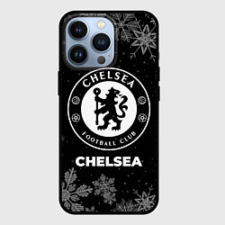 Чехол для iPhone 13 Pro Снежный Chelsea, цвет: 3D-черный