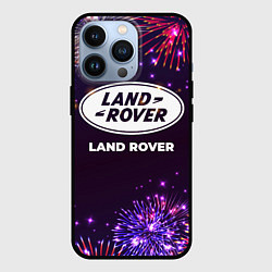 Чехол для iPhone 13 Pro Праздничный Land Rover, цвет: 3D-черный