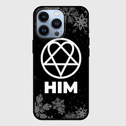 Чехол для iPhone 13 Pro Снежный HIM, цвет: 3D-черный