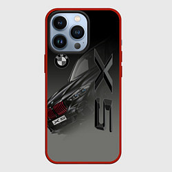 Чехол для iPhone 13 Pro X 5, цвет: 3D-красный