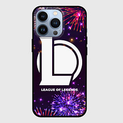 Чехол для iPhone 13 Pro Праздничный League of Legends, цвет: 3D-черный