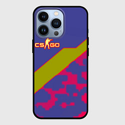 Чехол для iPhone 13 Pro Counter strike camo line, цвет: 3D-черный