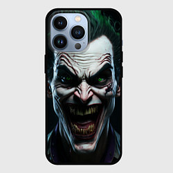 Чехол для iPhone 13 Pro Джокер - лицо, цвет: 3D-черный