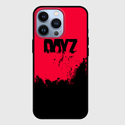 Чехол для iPhone 13 Pro Dayz черные краски, цвет: 3D-черный