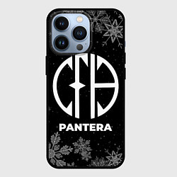 Чехол для iPhone 13 Pro Снежный Pantera, цвет: 3D-черный