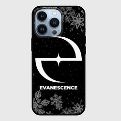 Чехол для iPhone 13 Pro Снежный Evanescence, цвет: 3D-черный