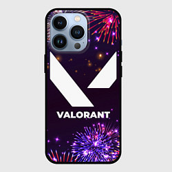 Чехол для iPhone 13 Pro Праздничный Valorant, цвет: 3D-черный