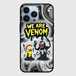 Чехол для iPhone 13 Pro We are Venom - Morty, цвет: 3D-черный