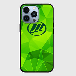 Чехол для iPhone 13 Pro Lifan green poly, цвет: 3D-черный