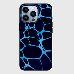 Чехол для iPhone 13 Pro Aqua - абстракция, цвет: 3D-черный