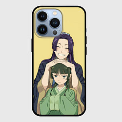 Чехол для iPhone 13 Pro Джинши и Маомао - монолог фармацевта, цвет: 3D-черный