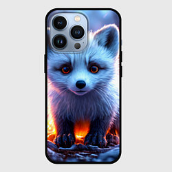 Чехол iPhone 13 Pro Песец в искрах