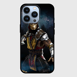 Чехол для iPhone 13 Pro Mortal Kombat - Скорпион, цвет: 3D-черный