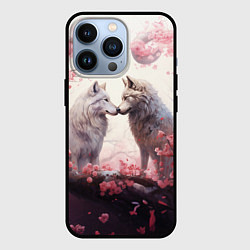 Чехол iPhone 13 Pro Волчья гармония