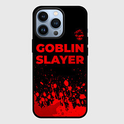 Чехол для iPhone 13 Pro Goblin Slayer - red gradient посередине, цвет: 3D-черный