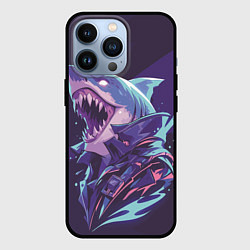 Чехол для iPhone 13 Pro Акула-монстр, цвет: 3D-черный
