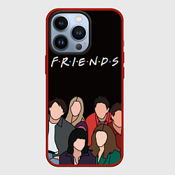 Чехол для iPhone 13 Pro Friends - Central park, цвет: 3D-красный