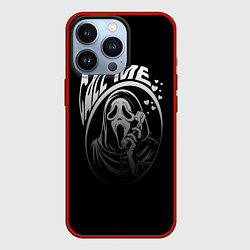 Чехол для iPhone 13 Pro Позвони мне смерть с телефоном, цвет: 3D-красный