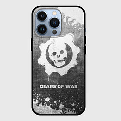 Чехол для iPhone 13 Pro Gears of War - grey gradient, цвет: 3D-черный
