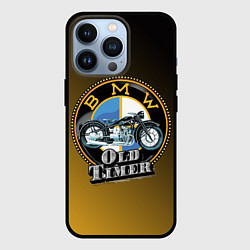 Чехол для iPhone 13 Pro Ретро мотоцикл BMW, цвет: 3D-черный