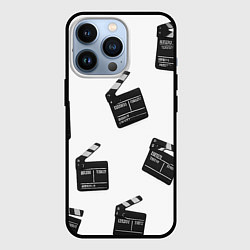 Чехол для iPhone 13 Pro Съёмочная хлопушка, цвет: 3D-черный
