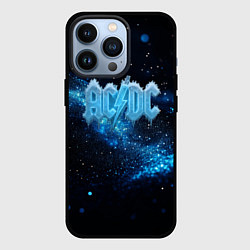 Чехол для iPhone 13 Pro ACDC ледяной логотип, цвет: 3D-черный