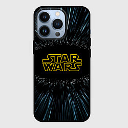 Чехол для iPhone 13 Pro Звёздные войны космический прыжок, цвет: 3D-черный