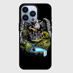 Чехол для iPhone 13 Pro Королевский грифон замка - Герои Меча и Магии 3, цвет: 3D-черный
