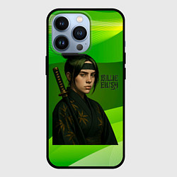 Чехол для iPhone 13 Pro Билли Айлиш в стиле ниндзи, цвет: 3D-черный
