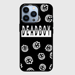 Чехол для iPhone 13 Pro Deadboy - Bones, цвет: 3D-черный