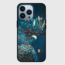 Чехол iPhone 13 Pro Попугай акварельный - big picture