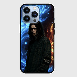 Чехол для iPhone 13 Pro Bones депрессивный стиль, цвет: 3D-черный