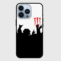 Чехол для iPhone 13 Pro Monster energy rock black, цвет: 3D-черный