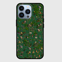 Чехол для iPhone 13 Pro Земли Крепости - Герои 3, цвет: 3D-черный