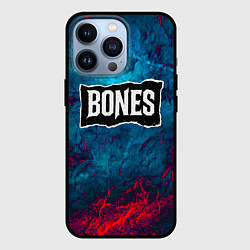 Чехол для iPhone 13 Pro Логотип Bones, цвет: 3D-черный