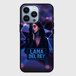 Чехол для iPhone 13 Pro Lana Del Rey и неоновая вывеска, цвет: 3D-черный